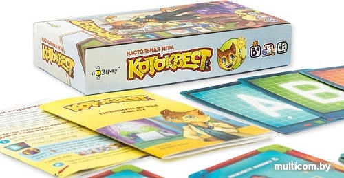 Настольная игра Эврикус Котоквест BG-12032