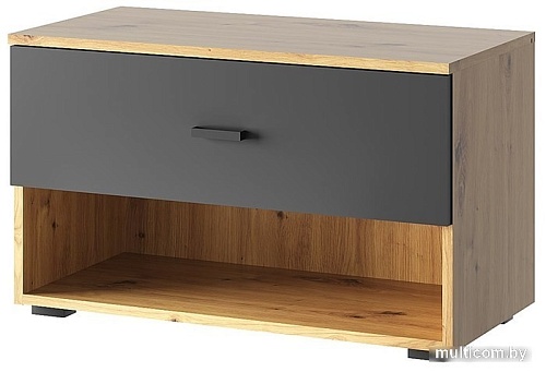 Тумба Anrex Rico 1SN (дуб артисан-графит)