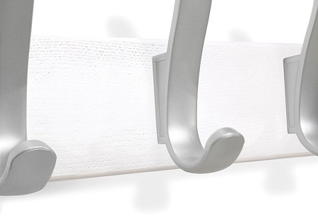 Набор крючков для одежды Sheffilton SHT-WH20 981555 (беленый/серебро)