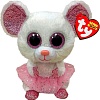 Игрушка-брелок Ty Beanie Boo's Мышка-балерина Nina 36365
