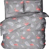 Постельное белье Блакiт Фламинго 2сп 70х70 545305/457972