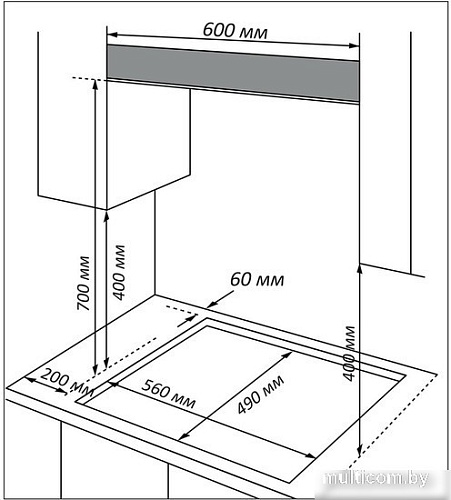 Варочная панель Nordfrost (Nord) HM 6044 B