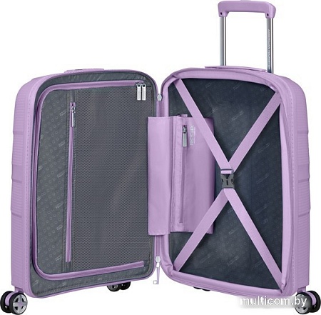 Чемодан-спиннер American Tourister Starvibe Digital Lavender 55 см
