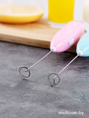 Ручной вспениватель молока Miru KA044 (розовый)