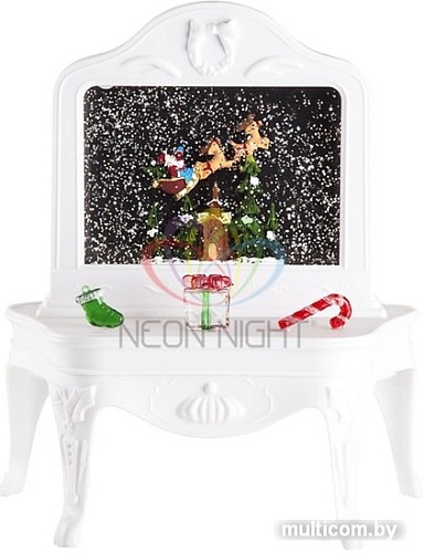 Светильник Neon-night "Столик" с эффектом снегопада 501-064