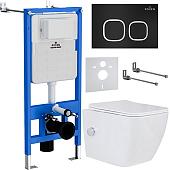 Унитаз подвесной Roxen StounFix Slim 546731