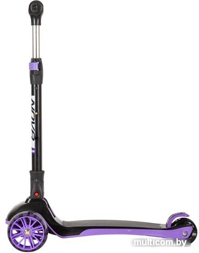 Трехколесный самокат Novatrack Rainbow Basic Black New 120BB.RAINBOW.BVT22 (фиолетовый)