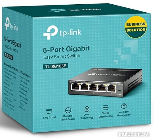 Неуправляемый коммутатор TP-Link TL-SG105E v5