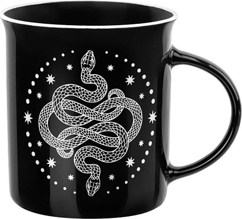 Кружка Elan Gallery Созвездие змеи 880216 (черный)