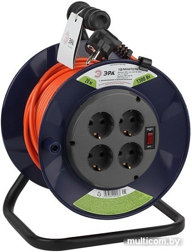 Удлинитель ЭРА RPx-4es-3х0.75-20m Б0046845