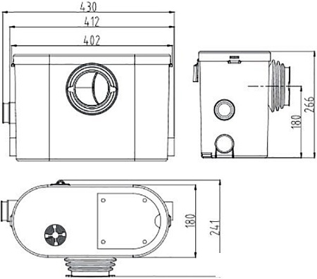 Насос Jemix STP-400 Lux