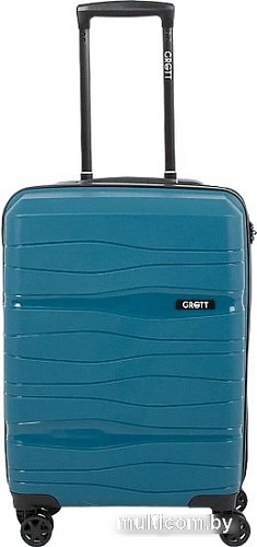 Чемодан-спиннер Grott 227-PP002/3-20 (синий)