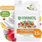 Средство для мытья посуды Synergetic Сочный гранат и абрикос 3.5 л