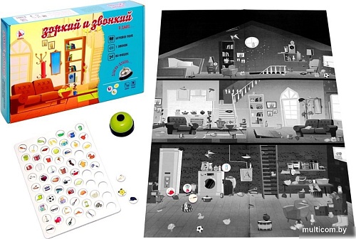 Настольная игра ILikeGift Зоркий и звонкий. В доме Р494439