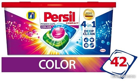 Капсулы для стирки Persil Power Caps 4 в 1 Color (42 шт)