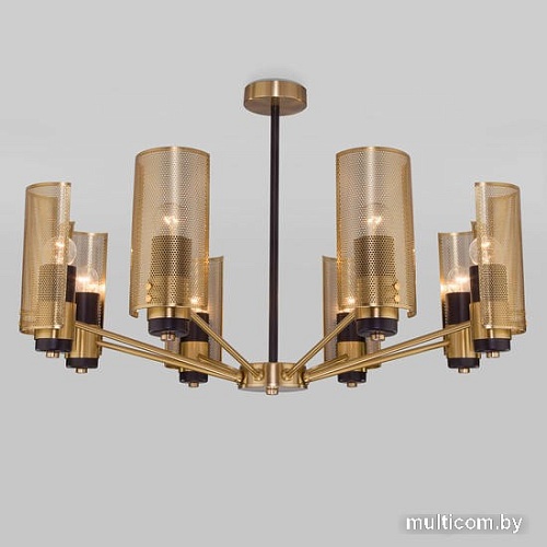 Люстра средней высоты Евросвет Grino 70139/8 (латунь)