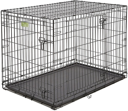 Клетка Midwest iCrate для собак 2 двери 1542DD (109x74x78см, черный)