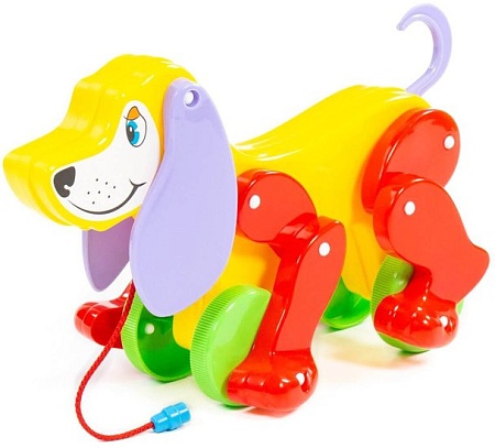 Игрушка-каталка Полесье Собака Боби 3330