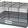Клетка Homepet №1 81582 (серый/черный)