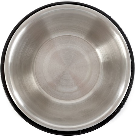 Миска ZooZooZoo Лапки и косточки SWT-6017-500/black (черный)