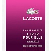 Lacoste L.12.12 Magnetic Pour Elle EdP (80 мл)