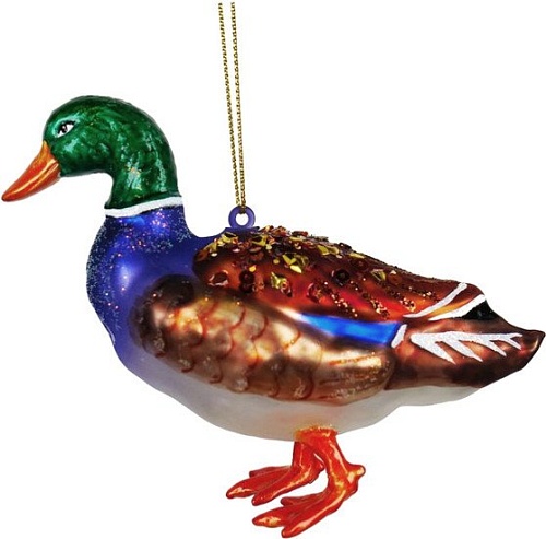 Елочная игрушка Kurt S. Adler Селезень ZCI4249