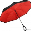 Зонт Inspirion Flipped (красный/черный)