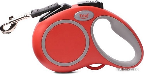 Поводок-рулетка Triol Urban 11121008 (XS, 3м лента, красный)