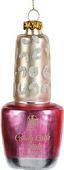Елочная игрушка Goodwill Xmas 2024 Лак для ногтей TR 22503_1 (розовый)