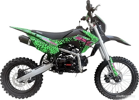 Мотоцикл BSE EX 17/14 Max13 (зеленый/розовый/неон)