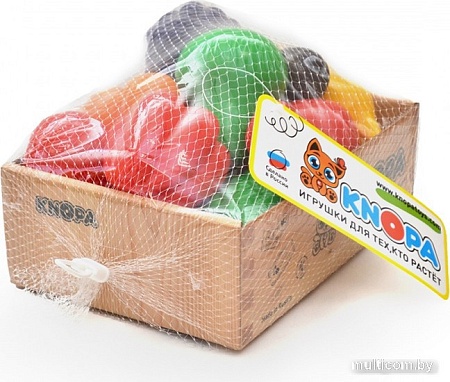 Набор игрушечных продуктов Knopa Большой ящик Фрукты-овощи 87048