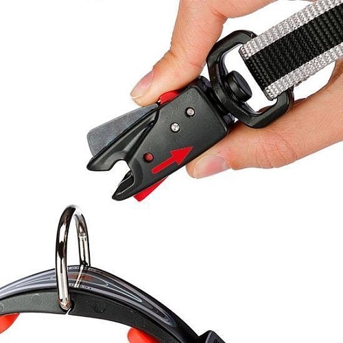 Поводок Ferplast Twist Matic G12/110 75375911 (черный/коричневый)