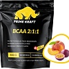 Аминокислоты Prime Kraft BCAA 2:1:1 (500г, персик/маракуйя)