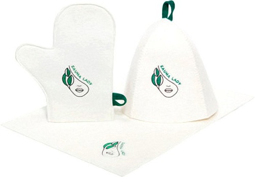 Набор для бани Главбаня Sauna Lady