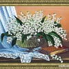 Набор для вышивания Золотое руно Букет ландышей РТ-105