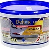 Краска Dekor ВД-АК-216 для интерьеров моющаяся (белоснежный, 3 кг)