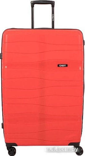 Чемодан-спиннер Grott 227-PP002/3-29 (красный)