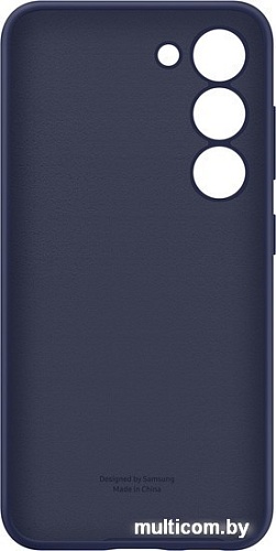 Чехол для телефона Samsung Silicone Case S23 (темно-синий)