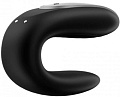 Вибромассажер Satisfyer Partner Double Fun (черный)