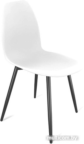 Стул Sheffilton SHT-ST29/S95-1 (белый/черный муар)