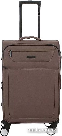 Чемодан-спиннер Grott 338-1001/3-24 (коричневый)