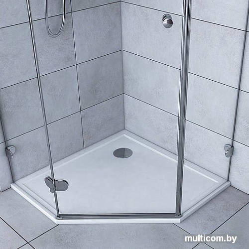 Душевой поддон Акватон Калифорния 100x100 (пятиугольный)