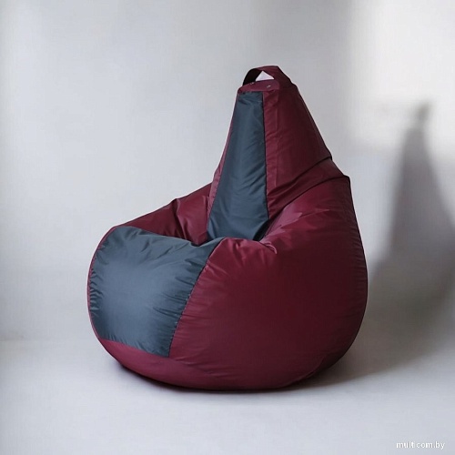 Кресло-мешок Mio Tesoro Груша Kombo XXL GF-130x85-BG (бордовый)