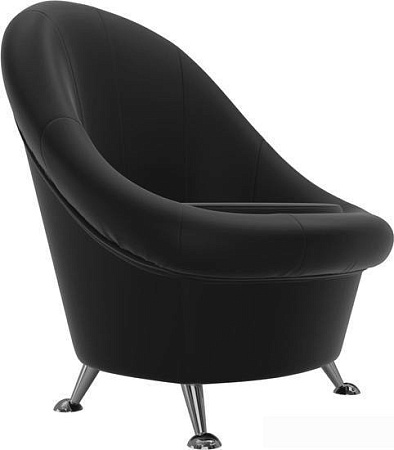 Интерьерное кресло Mebelico 252 28243 (экокожа, черный)