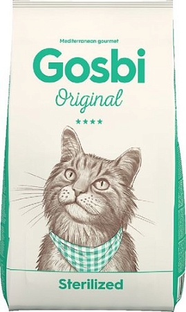 Сухой корм для кошек Gosbi Original cat sterilized 7 кг