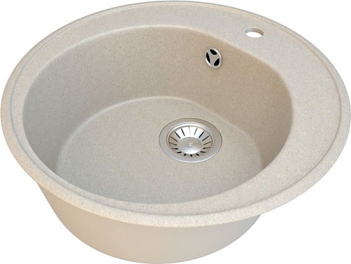 Кухонная мойка Гамма Гранит Granite-02 (бежевый)