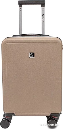 Чемодан-спиннер Grott 340-614/3-18GLD (золотой)