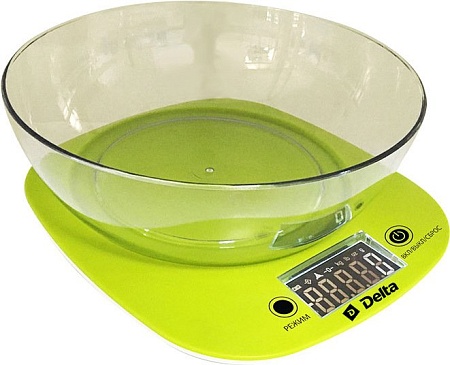 Кухонные весы Delta KCE-32 (зеленый)