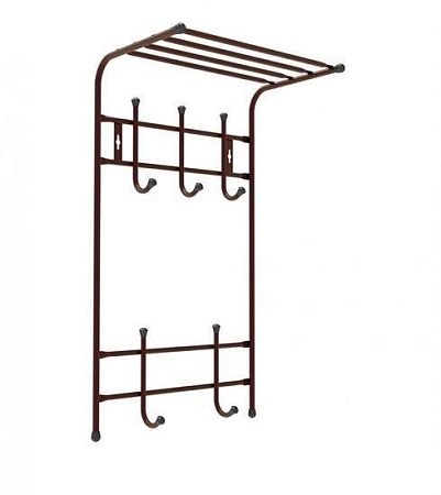 Вешалка для одежды Nika с полкой ВП5 (черный)