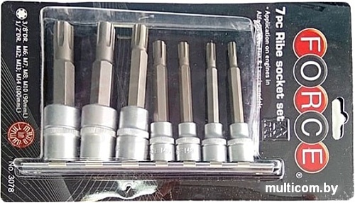 Набор бит Force 3078 (7 предметов)